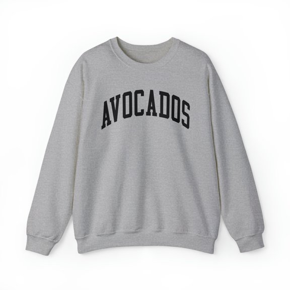Avocado Sweatshirt, Gifts, Crewneck