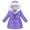 Purple, variant on yocbz Baby Girl Coat Kids Girls Winter Warm Coats Jacket Clothes Outwear Overcoat Hooded Toddler Light Pink,Size for 4-5 Years