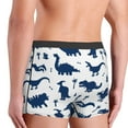 thumbnail image 5 of Bingfone Cute Cartoon Dinosaurs Men'S Underwear - Casual Stretch Boxer Briefs-Small, 5 of 9