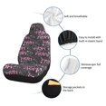thumbnail image 3 of Goofa Lovely Mom Ever Printed Car Seat Covers, Automotive Seat Covers for Cars Trucks and SUVs, Quick Setup Universal Fit Elastic Seat Covers-2 PCS, 3 of 6