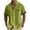 Green, variant on KyCheLot Beach Shirts for Men Cotton Linen Collared Button down Short Sleeve Shirt Casual Travel Shirt