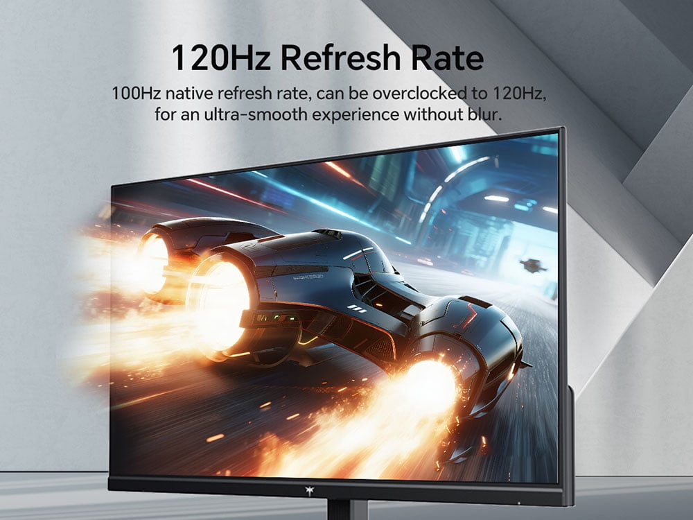 KTC 27 Inch QHD Computer Monitor 100Hz, Up to 120Hz, IPS Panel, 2K 1440P PC Gaming Monitor for Home Office, Adaptive-Sync Support, HDR10, Tilt Adjustable, H27D9