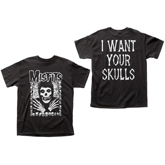 Misfits Men's Skeleton Hands T-Shirt Black 2X-Large | Officially Licensed Merchandise
