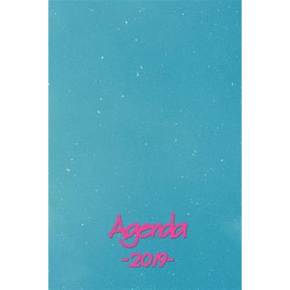 Pre-Owned Agenda 2019 : Semainier de janvier  dcembre, Theme ciel bleu, Design et ergonomique, Simple et efficace, Glossy cover, 15.2 x 22.9 cm, 116 pages (Paperback)