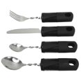 thumbnail image 1 of Weighted Silverware For Parkinsons Patients Arthritic Aid Hand Tremor Spoon Fork Knife Adaptive Utensil Set, 1 of 5