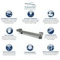 thumbnail image 4 of Transolid JGBS20-PC Jocelyn 20-in Grab Bar Shelf, Polished Chrome, 4 of 5