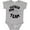 AC-Heather Grey, variant on Father's Day Father Son Team Parent Child Fist Bump Boys or Girls Baby Bodysuit