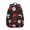 Pioneer Flower Floral, variant on Pioneer Flower Floral Print Pattern Backpack for School, Cute School Bag with Adjustable Shoulder Straps and Padded Back, 15.3"x11"x7.1"