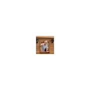 Backyard Discovery Aspen Cedar Wooden Kids Playhouse, Play Kitchen, Snack Bar Window