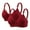 Wine Bra for Women, variant on AINIYS 2PC Breathable Everyday Bras Wireless Lift and Support Push-Up Bra Secure Fit Bra for Women Bralette Soft Cup Bra Plus Size Lace Cleavage Bra Gray XXL