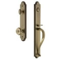 thumbnail image 5 of Grandeur Arcsgrbou_Esetd_Na Arc Solid Brass Rose Dummy Full Plate 'S' Grip Handleset -, 5 of 5