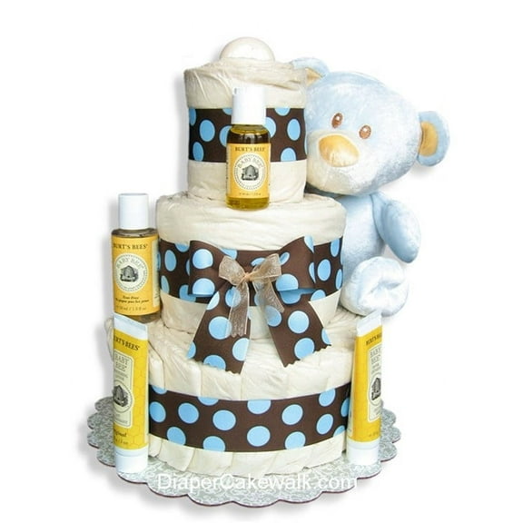 EcoFriendly Bear Diaper Cake