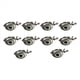 thumbnail image 1 of 10 Piezas de Pesas de Cabeza Plomada Oscilantes, Señuelos Blandos, Plomadas para Pesca, Anzuelo Fácil, Diseño Reforzado, 7 G, 1 of 5
