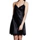thumbnail image 2 of Diseño con cuello en V Cómodo camisón de encaje de seda de hielo para mujer Camisón sexy Ropa de dormir Camisón de encaje con tirantes para el hogar, 2 of 8