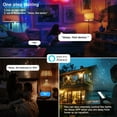 thumbnail image 3 of Smart Light Bulbs 130W Equivalent, Color Changing Light Bulb, Work with Alexa Only, 16 Million Colors RGBWW, Music Sync, DIY Flash,1300LM A19 E26 Bluetooth Led Light Bulbs, No WiFi Required,4Pack, 3 of 5