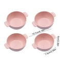 thumbnail image 3 of Qnjujn 4-Piece Bowl Set, Stackable Cereal Bowls Set, Thickened Complementary Food Dishes for Soup Noodles Snacks, Durable Everyday Tableware for Family Kitchen, 3 of 6