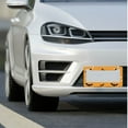 thumbnail image 5 of 1 Pcs Halloween themed Bat License Plate Frame,License Plate Cover for Car Decorative Parts,Aluminum License Plate Bracket Holder Rust-Proof for US Standard Car, 5 of 8