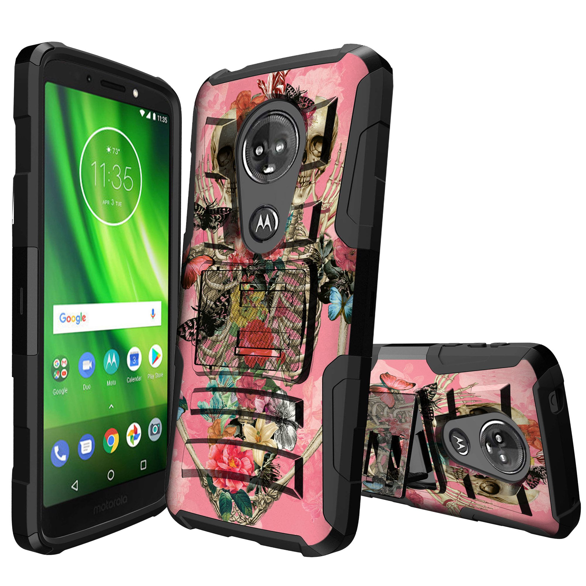 MINITURTLE Case for Girls Compatible with Motorola Moto G6