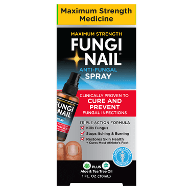 Fungi-Nail Anti-Fungal Foot Spray, Kills Fungus That Can Lead to Nail & Athlete’s Foot with Tolnaftate & Clinically Proven to Cure Infections - 1 oz