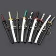 thumbnail image 3 of Demon Slayer Sword Mini Katana Keychains Anime Figure Tanjiro For Men Kimetsu No Yaiba Zenitsu Key Chain Cosplay Pendant, 3 of 3