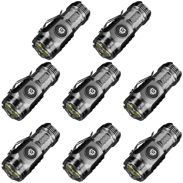 Linterna LED Alta Potencia Antorcha 20W Mini Linternas Portátiles Impermeables (S60)
