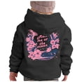 thumbnail image 1 of DGHM Sweat à Capuche pour Filles Adolescentes, Confortable pour Enfants, Manches Longues, Doux, Graphique, Noir, 1 of 4