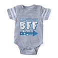 thumbnail image 1 of CafePress - With My Bff Right - Cute Infant Baby Football Bodysuit, 1 of 1