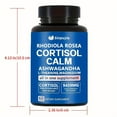 thumbnail image 6 of Rhodiola Rosea Cortisol Calm Supplement with Ashwagandha, L-Theanine & Magnesium - 90 Capsules Extra Strength, 6 of 7