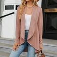 thumbnail image 4 of TUWABEII Jackets for Women,Women's Fashion Color Loose Fitting Long Sleeved Cardigan Jacket, 4 of 7