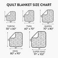 thumbnail image 2 of Cat Sleeping Quilted Blanket ACTL019, 2 of 4
