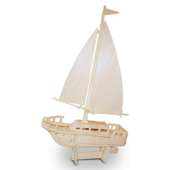 Maqueta 3D de madera con forma de rompecabezas de madera, rompecabezas, bricolaje, 39 piezas
