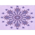 thumbnail image 1 of Ahgly Company Machine Washable Indoor Rectangle Transitional Blossom Pink Area Rugs, 2' x 5', 1 of 7