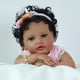 thumbnail image 4 of Muñeca Reborn SCOM Lanny Black Girl de 50 cm con ropa y acceso., 4 of 9
