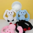 thumbnail image 4 of Long Ears Rabbit Dog Squeaker Toy with Crinkle Paper, Stuffed, for Interactive Play & Teeth Cleaning, 4 of 5
