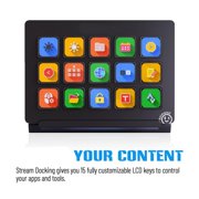 15Key Programmable Ai Keyboards Streams Deck For Broadcasters Customs Action Integration PC Workflows Optimization