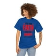 thumbnail image 2 of DJH Apparel | Feed Your Faith Starve Your Doubts Inspirational Unisex Tee, 2 of 4