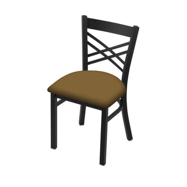 Holland Bar Stool  18 in. 620 Catalina Chair with Black Wrinkle Finish & Canter Saddle Seat