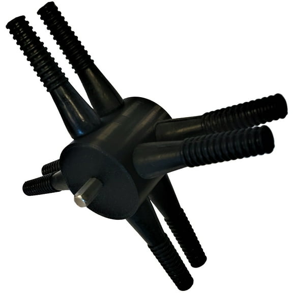 L8 RITE FARM PRODUCTS DRILL CHICKEN PLUCKER PICKER 8 FINGERS DUCK GOOSE TURKEY RUBBER