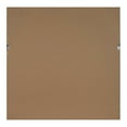 thumbnail image 5 of DesignOvation Beatrice Square Linen Fabric Pinboard, 31 x 31, Rustic Brown, Wooden Wall Organizer, 5 of 5