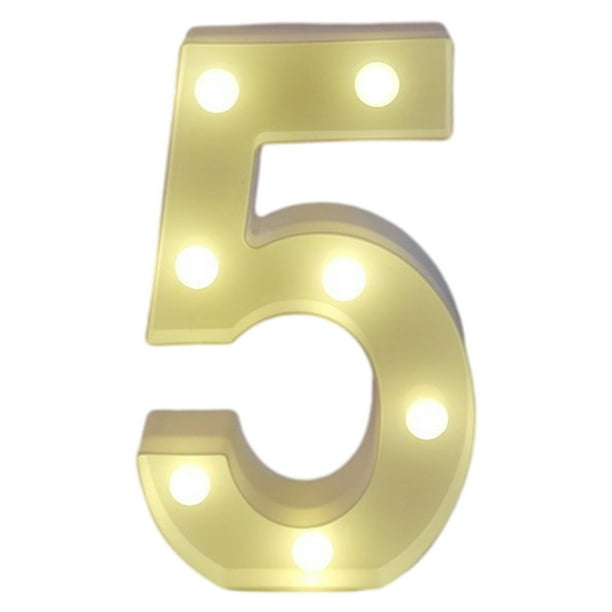 Fiudx Letras Led Iluminadas, Letrero de Marquesina a Pilas, Luz Blanca Cálida, Palabras Personalizables, Ideal para Fiestas, Bodas, Cumpleaños, Navidad, Funciona con 2 Pilas Aa, 15,5 X 6 X 25 Cm