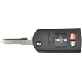 thumbnail image 3 of HQRP Remote Flip Folding Key Fob Shell Case Keyless Entry w/4 Buttons for Mazda 5 2006 2007 2008 2009 2010 2012, 3 of 7