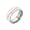 Baseball, variant on Sports Ball Pattern Band Rings for Women Men Stainless Steel Silver Printed Wide Athletic Unique Statement Personalized Gift Jewelry Baseball 11