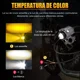 thumbnail image 4 of Par Faros Lupa Led Auxiliar Luz Doble Color Auto Moto 120w, 4 of 8