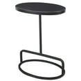 thumbnail image 2 of Uttermost Jessenia Contemporary Marble and Iron Accent Table in Black, 2 of 4