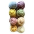 thumbnail image 3 of Wistyria Editions 100% Wool Roving Soft Pastels8pc, 3 of 3
