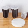 thumbnail image 3 of 5X Película de Papel Una Prueba de Fugas de Forma Redonda Junta Una Prueba de Derrames de Café Películas de Papel Una Prueba de Fugas Sellado de Té con Leche para de 7-9,5 cm, 3 of 8