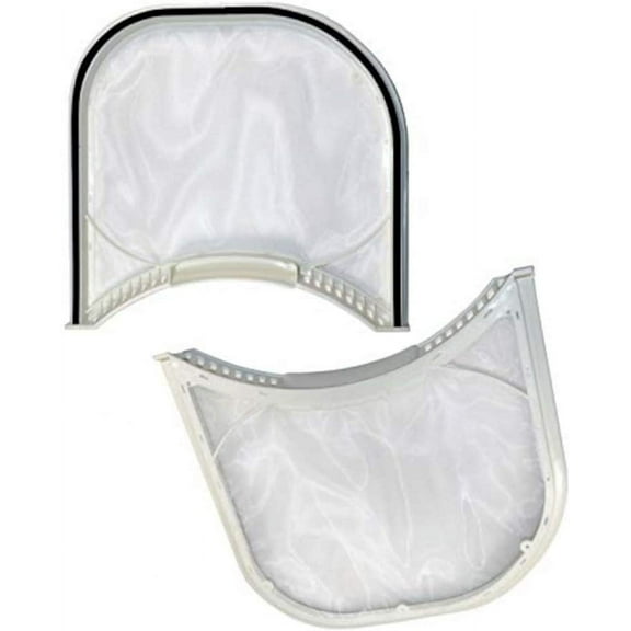 HQRP 2-Pack Dryer Lint Filter for LG TDV10090E TDV10090G TDV10092E TDV10092EK TDV10092G Dryers