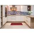 thumbnail image 5 of Ahgly Company Indoor Rectangle Patterned Saffron Red Area Rugs, 7' x 10', 5 of 6