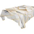 thumbnail image 5 of Ryvnso Geometry Marble Rectangle Table Cloth Tablecover Dinning Tablecloth 60"x120", 5 of 8