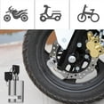 thumbnail image 1 of Bloqueo de freno de disco para motocicleta - Candado de seguridad antirrobo de acero aleado con núcleo de cobre Super B Grade, acabado electrochapado resistente al óxido, 1 of 7